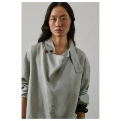 Blouse Felicite Soie | Bleu Glacier