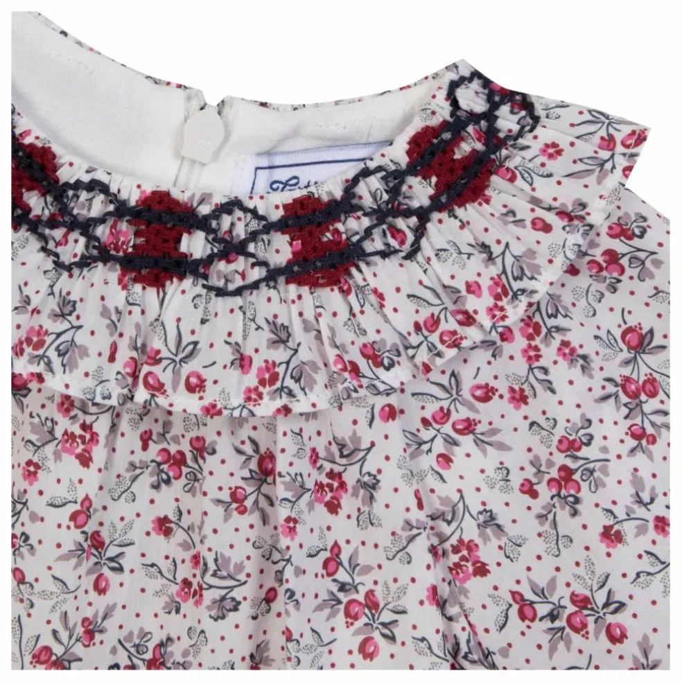 Blouse Fleurie | Nacre