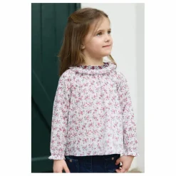 Blouse Fleurie | Nacre