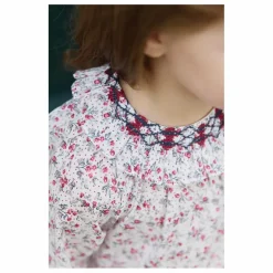 Blouse Fleurie | Nacre