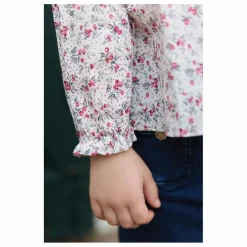 Blouse Fleurie | Nacre