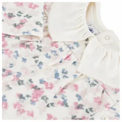 Blouse Fleurie Coton Bio | Ecru