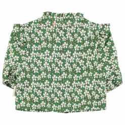 Blouse Fleurs | Vert