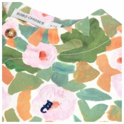 Blouse Fleurs Coton Bio | Rose