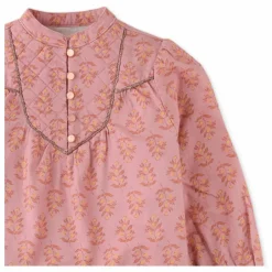Blouse Fleurs Lurex | Rose