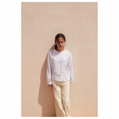 Blouse Froncée | Blanc