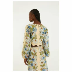 Blouse Garden Lin | Sable