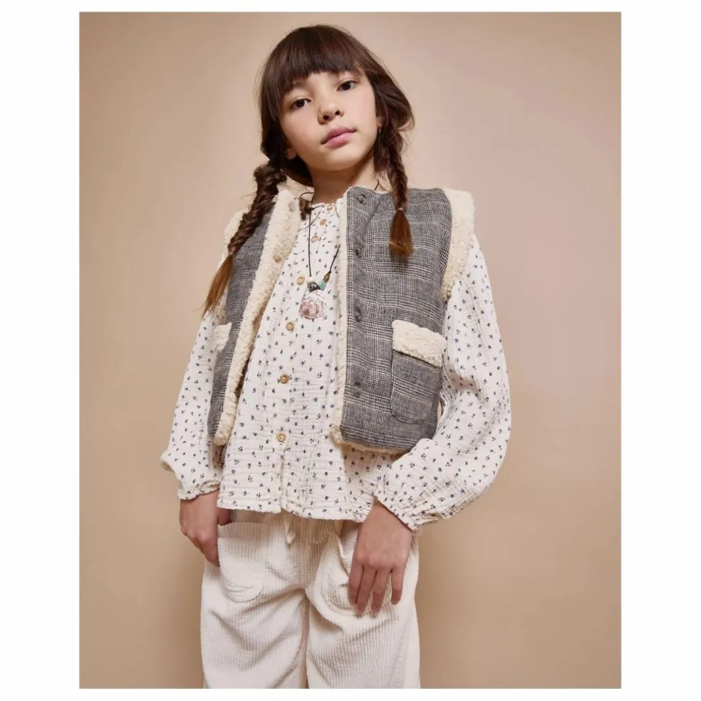 Blouse Gaze de Coton Bio | Ivoire