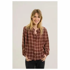 Blouse Gladis Utah Carreaux | Rouille