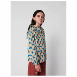 Blouse Géométrique Coton Bio | Ecru
