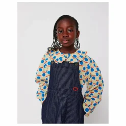 Blouse Géométrique Coton Bio | Ecru