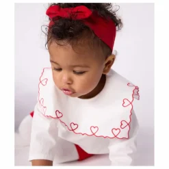 Blouse Grand Col Popeline Coton Bio | Blanc