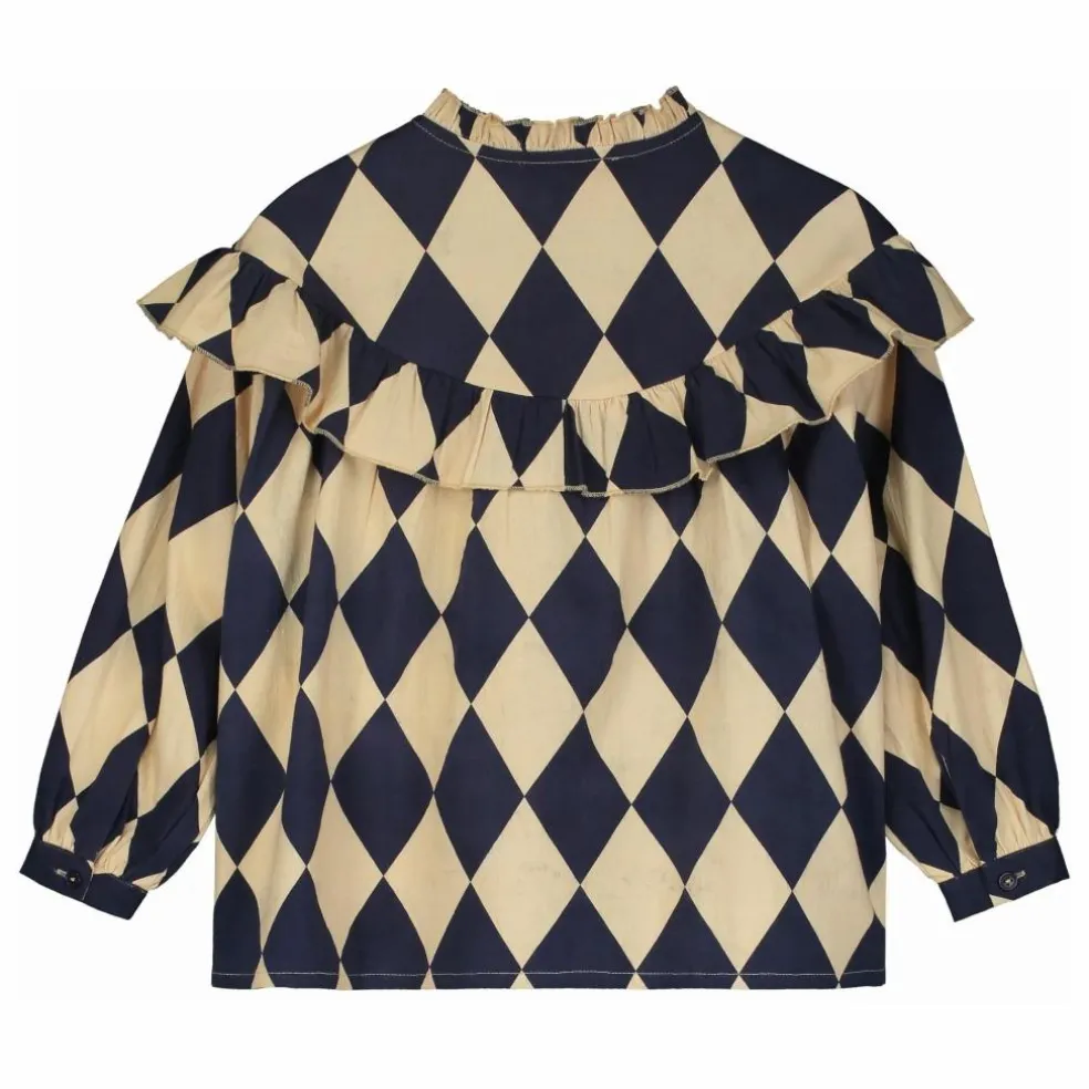 Blouse Harlequin | Beige
