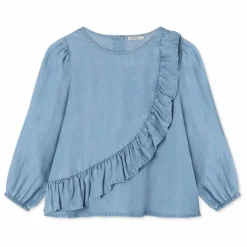 Blouse Helene Tencel | Bleu Clair