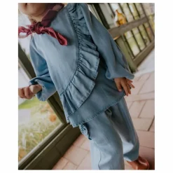 Blouse Helene Tencel | Bleu Clair
