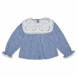 Blouse Henriette Vichy | Bleu