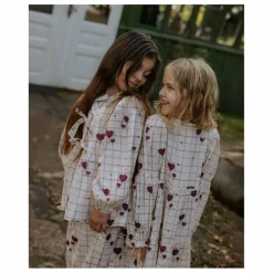 Blouse Ilove Carreaux | Ecru