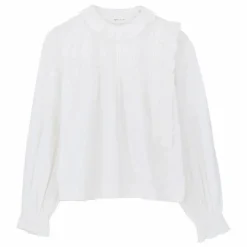 Blouse Iris Coton Bio | Blanc optique
