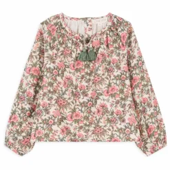 Blouse Iris Fleurie | Rose