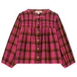 Blouse Jallyli Coton Bio | Rose fuschia