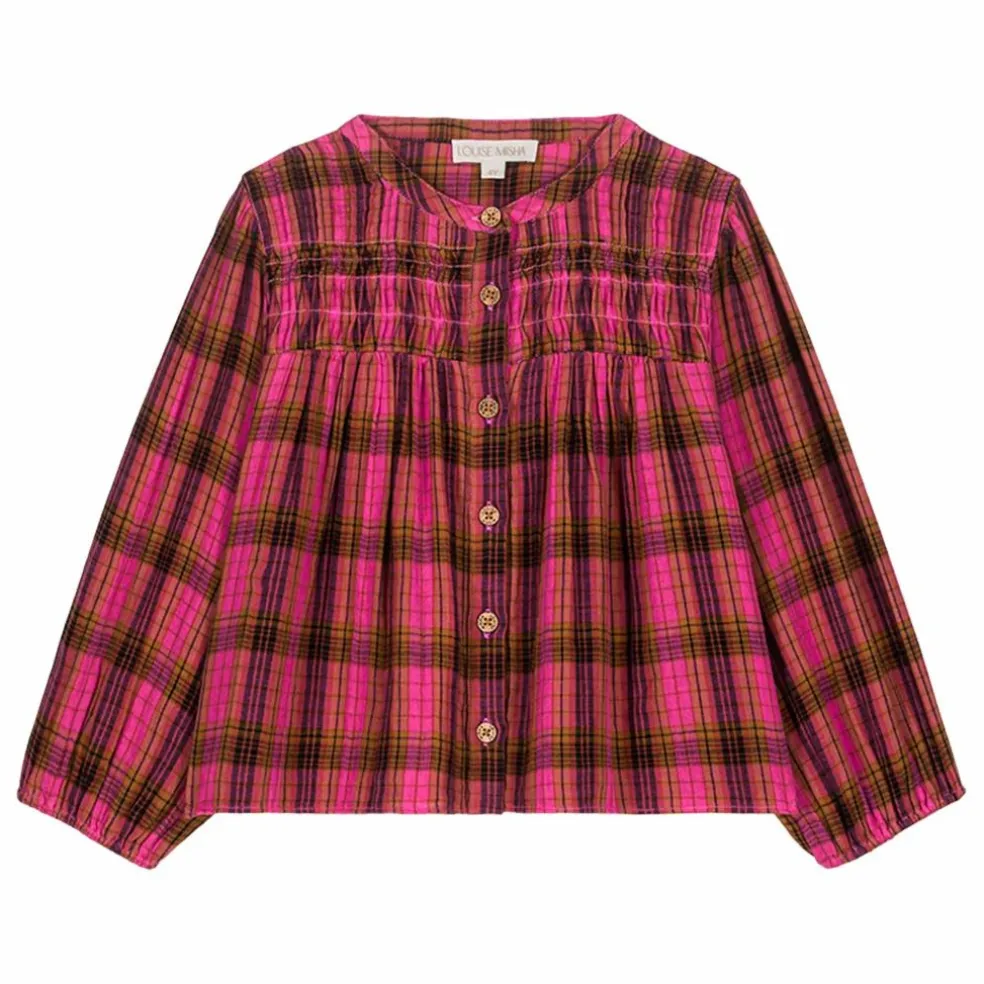 Blouse Jallyli Coton Bio | Rose fuschia