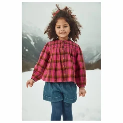 Blouse Jallyli Coton Bio | Rose fuschia