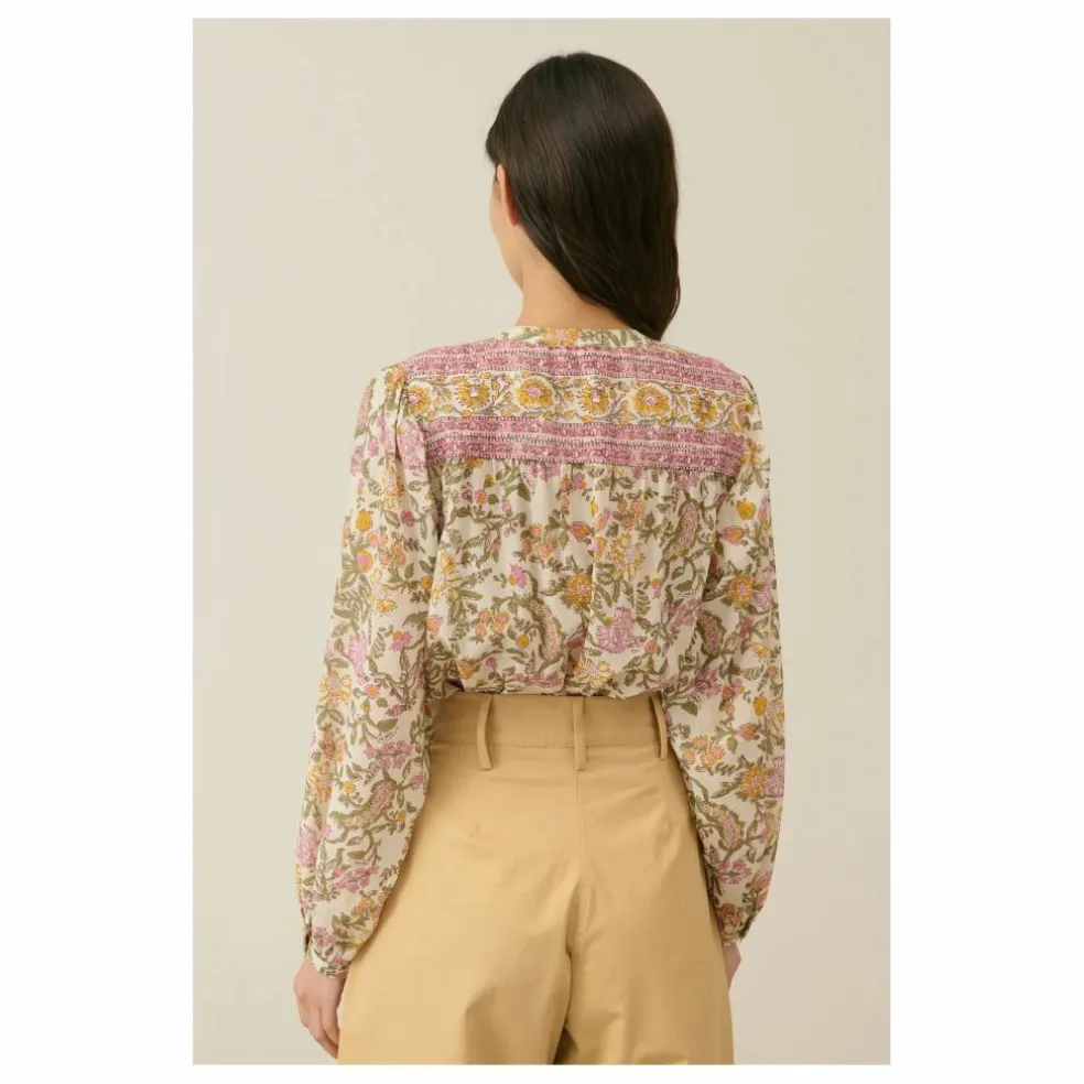 Blouse Jeanne Coton Bio - Collection Femme | Crème