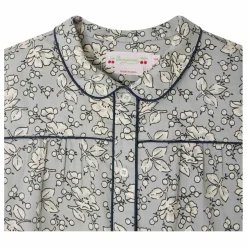 Blouse Josseline Coton Bio | Bleu gris