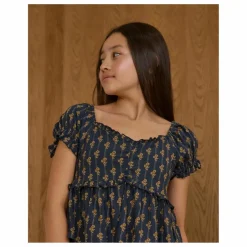 Blouse Jubilee Vintage Bloom | Bleu marine