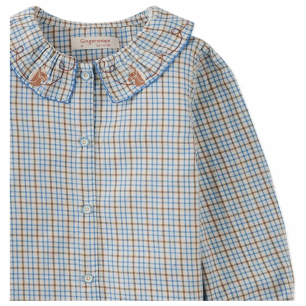 Blouse Laurel | Bleu