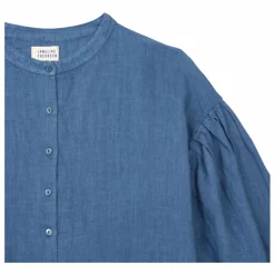 Blouse Lin | Bleu