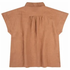 Blouse Lin | Marron