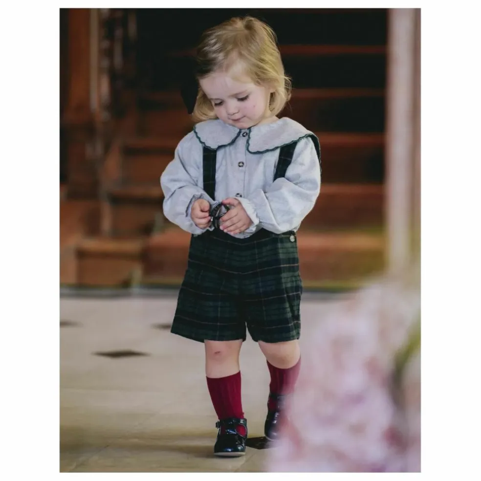Blouse Loretta Coton Bio | Gris