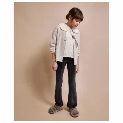 Blouse Lurex Gaze de Coton Bio | Ivoire