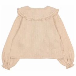 Blouse Lurex Gaze de Coton Bio | Rose