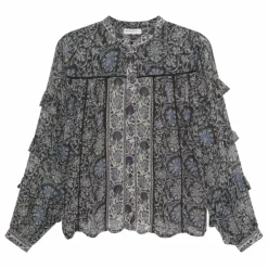 Blouse Madurai Camilla | Bleu