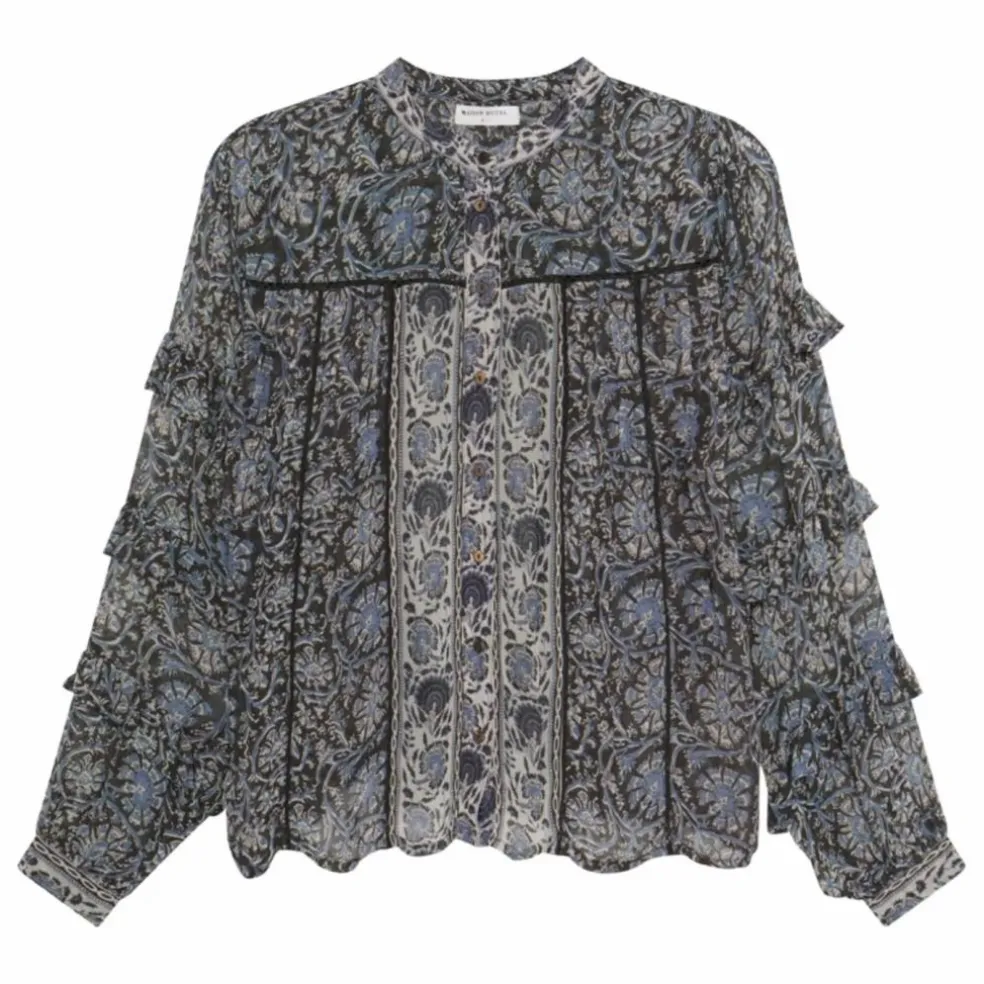 Blouse Madurai Camilla | Bleu