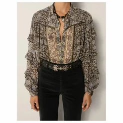 Blouse Madurai Camilla | Bleu