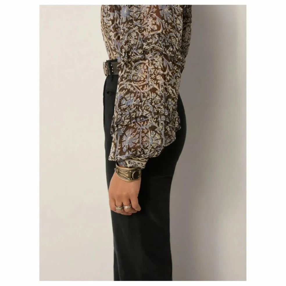 Blouse Madurai Camilla | Bleu