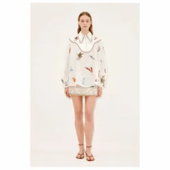 Blouse Mina Brodée | Blanc