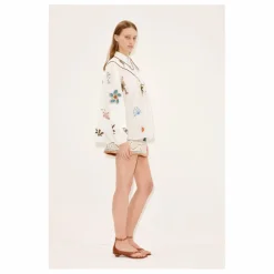 Blouse Mina Brodée | Blanc