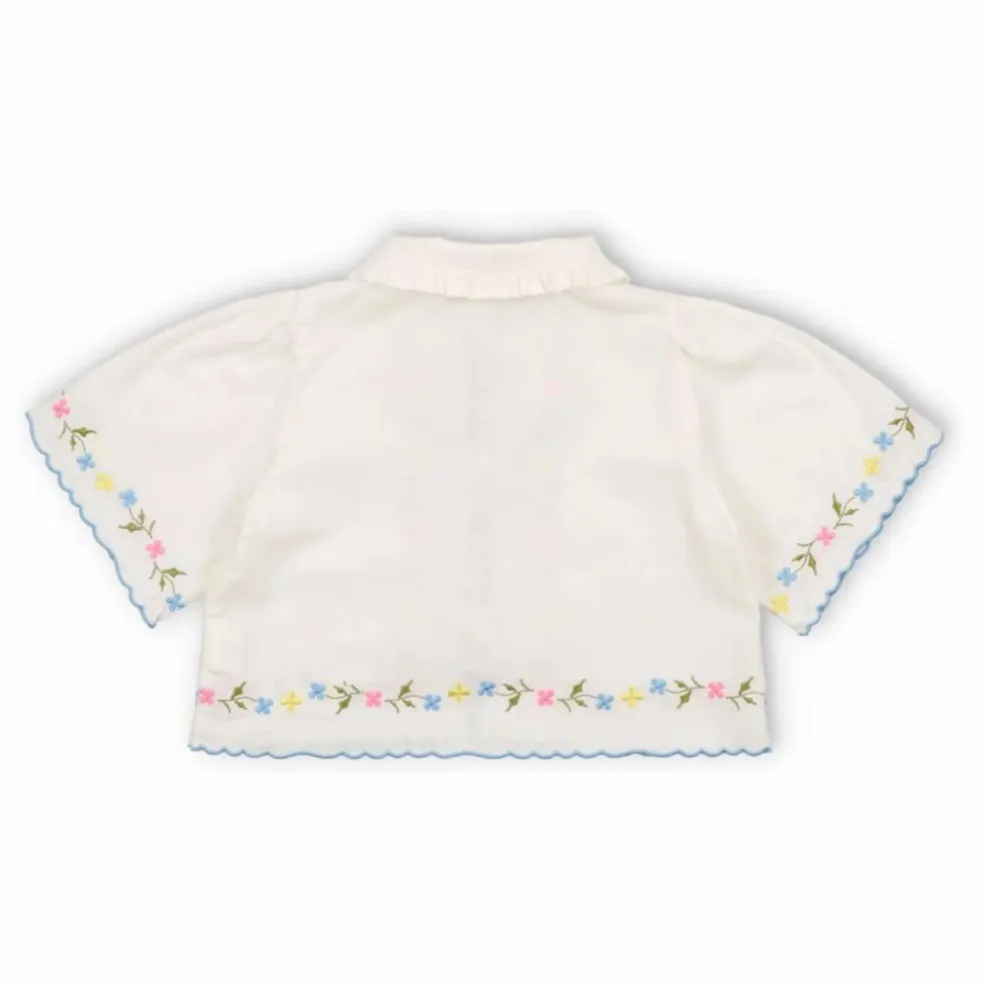 Blouse Nœuds Hermione | Blanc