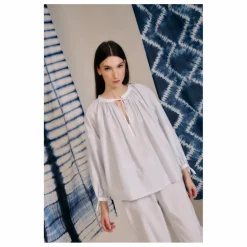 Blouse Ondina Rayée | Bleu