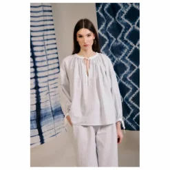 Blouse Ondina Rayée | Bleu