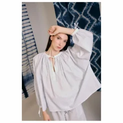 Blouse Ondina Rayée | Bleu