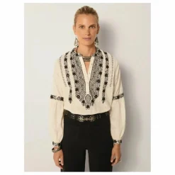 Blouse Orchid Bruna | Blanc
