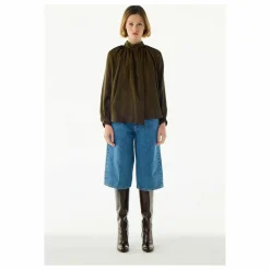 Blouse Paxos Soie | Vert foncé