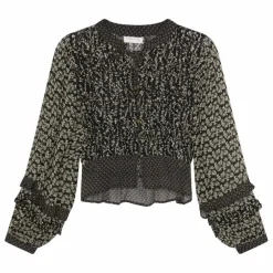 Blouse Payes Catalina | Noir