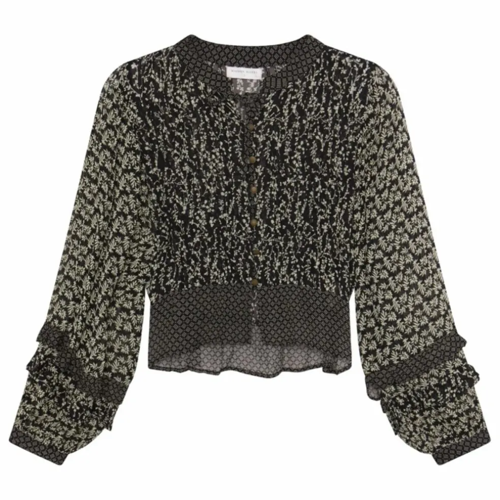 Blouse Payes Catalina | Noir