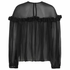 Blouse Peggy Soie | Noir